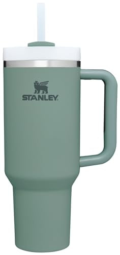 Stanley Quencher H2.0 Soft Matte Collection, Stainless Steel Vacuum Insulated Tumbler with Lid and Straw for Iced and Cold Beverages