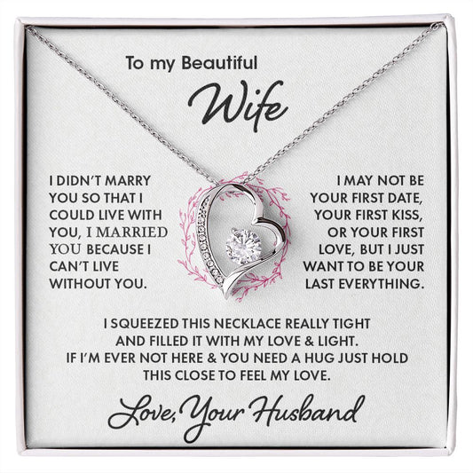 My Beautiful Wife | Love & Light - Forever Love Necklace